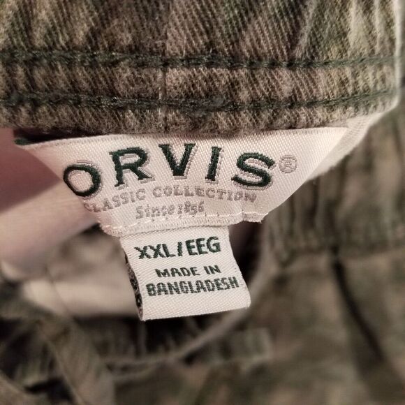 Orvis Women Plus  Tencel Jogger Pants Sz 2XL Green Printed Drawstring Casual - Picture 7 of 7